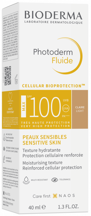 Crème Solaire Bioderma Photoderm Fluide SPF100 - 40ml - Neuf - Expiration 2027